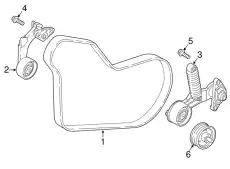 1140508356K БОЛТ M6 HYUNDAI