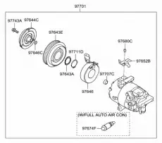 стопорное кольцо 976482K000 HYUNDAI