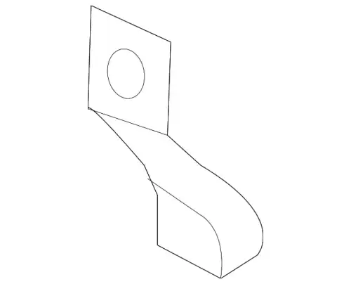 86636B1000 BRACKET-RR BEAM LWR MTG HYUNDAI