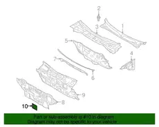 заглушка кузова 8418137010 HYUNDAI