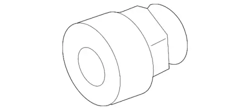 Гайка m8 924552H000 HYUNDAI