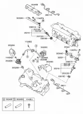 УПЛОТНИТЕЛЬНОЕ КОЛЬЦО СИСТЕМЫ ОХЛАЖДЕНИЯ 353222G700 HYUNDAI