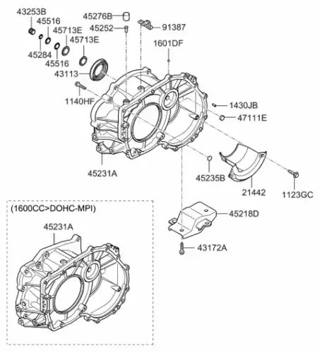 болт m6 4317202500 HYUNDAI