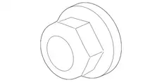 гайка м6 253961C000 HYUNDAI