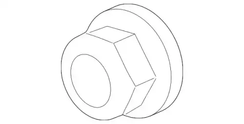 гайка м6 253961C000 HYUNDAI