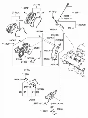 болт m6 1140306207B HYUNDAI