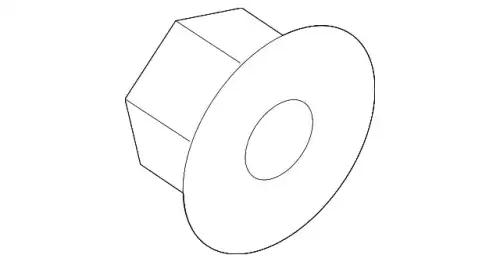 гайка м10 878183N000 KIA