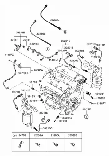 БОЛТ М10 1123306306K HYUNDAI