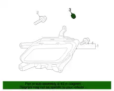 1327005007B гайка HYUNDAI