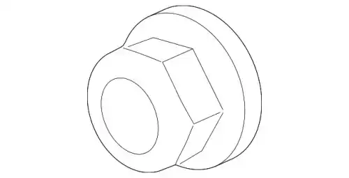 гайка м6 253961C000 MOBIS