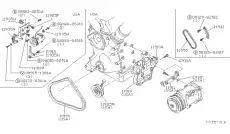 Ремень клиновой NISSAN 1195080W10