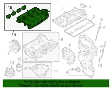 КОЛЛЕКТОР ВЫПУСКНОЙ 140011KC0B NISSAN
