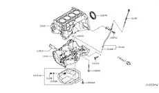 Поддон картера двигателя INFINITI 111104BB1A