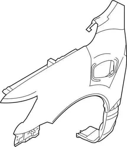 Крыло INFINITI 631013JA0A