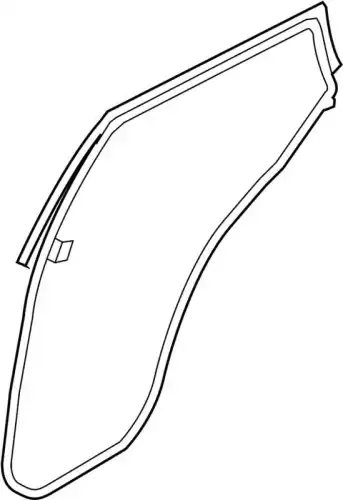 Уплотнитель двери INFINITI 828311CA0B