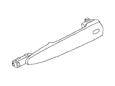 Ручка двери NISSAN 80640EJ24B