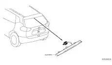 Фонарь задний NISSAN 265904BA0A