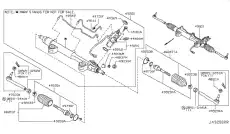 Рулевой наконечник NISSAN D8E21EG000