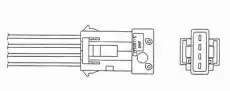 O2 sensor OZA527-E34 NGK