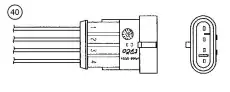 O2 sensor OZA706-EE1 NGK