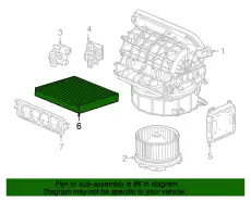 Салонный фильтр HONDA 80292TZ5A41