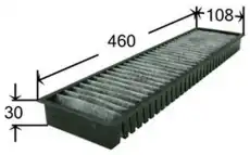 Салонный фильтр JS ASAKASHI AC0035C MINI Cooper 1.6/1.4D 01>
