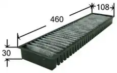 Салонный фильтр JS ASAKASHI AC0035C MINI Cooper 1.6/1.4D 01>
