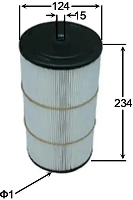 Фильтр масляный JS ASAKASHI OE269J
