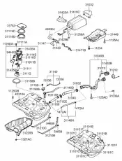 Топливный фильтр KIA 3191109000