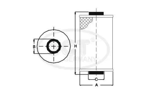 Топливный фильтр SCT SC 7400