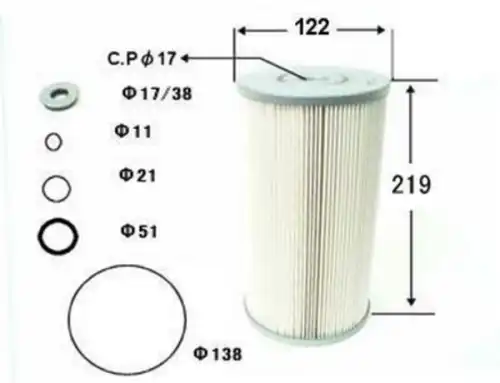 Фильтр масляный VIC O-621
