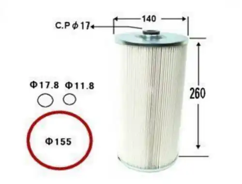 Фильтр масляный VIC O-576