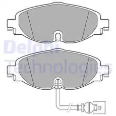Тормозные колодки дисковые DELPHI LP2698