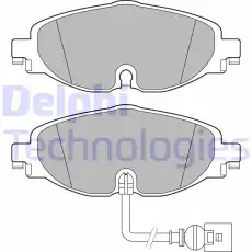Тормозные колодки дисковые DELPHI LP2698