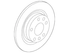 Тормозной диск FORD 9E5Z-2C026-B ,