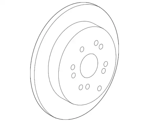Тормозной диск HONDA 42510T0GA04