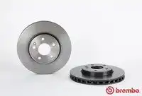 Тормозной диск BREMBO 09.B344.41 вентилируемый , передняя ось
