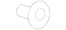  КЛИПСА РАМКИ ГОСНОМЕРА FR2 LR002142 LAND ROVER