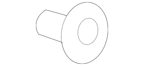  КЛИПСА РАМКИ ГОСНОМЕРА FR2 LR002142 LAND ROVER