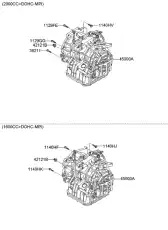 Коробка передач в сборе KIA 4500023070
