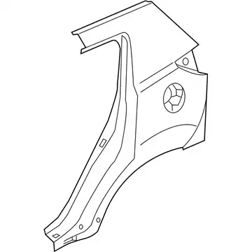 Крыло KIA 715033WC00