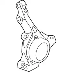 Кулак поворотный KIA 517153S110