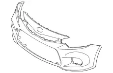 бампер 86511A7200 KIA
