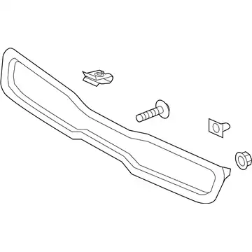 Решетка радиатора KIA 86350B2100