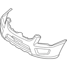 панель бампера 865111F510 KIA