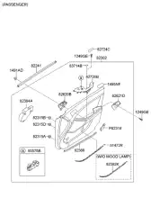 935752T010 SWITCH ASSY-P/WDW ASSIST KIA