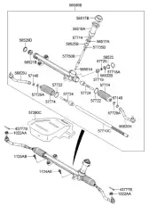 Рулевой наконечник KIA 568202T100