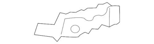 опорная планка панели бампера 663163F000 KIA