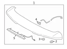 заглушка внутренней панели двери M055958868 KIA