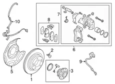 ТОРМОЗНОЙ СУППОРТ 58210A7300 HYUNDAI